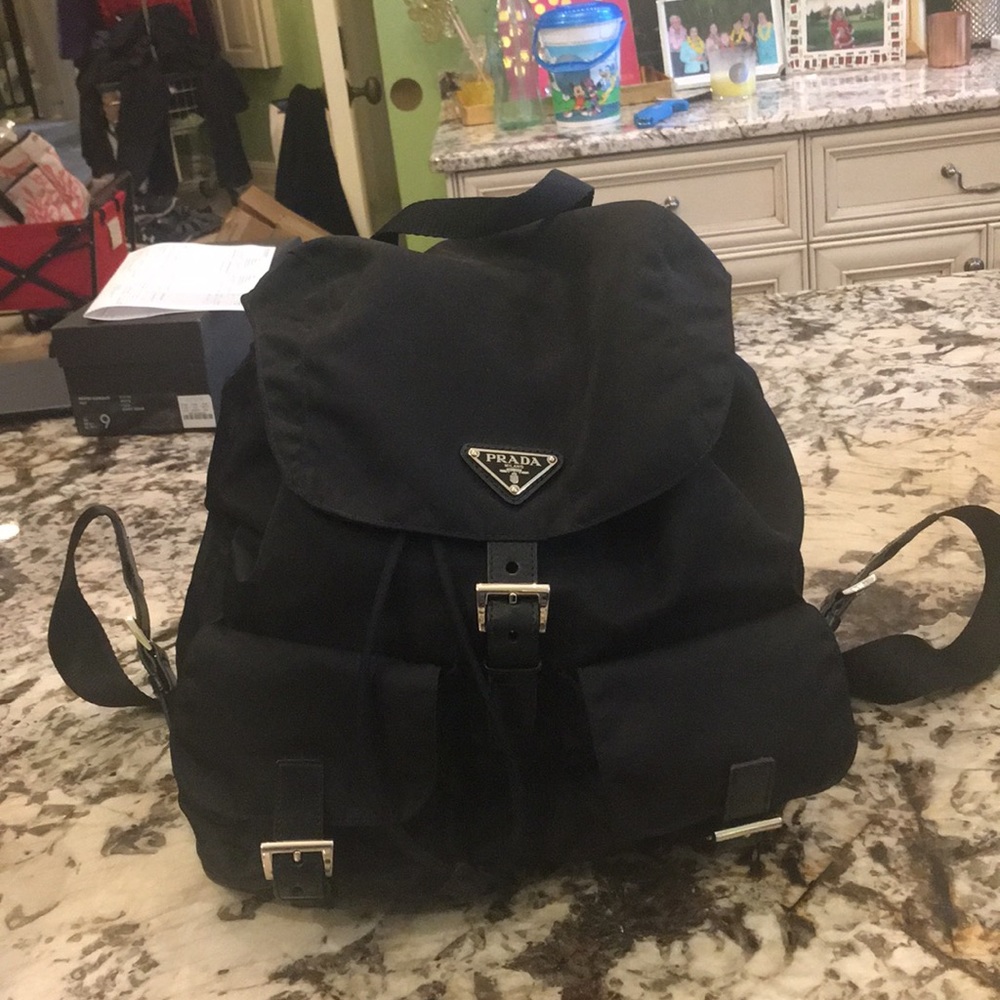 Prada backpack. Have all authentication!